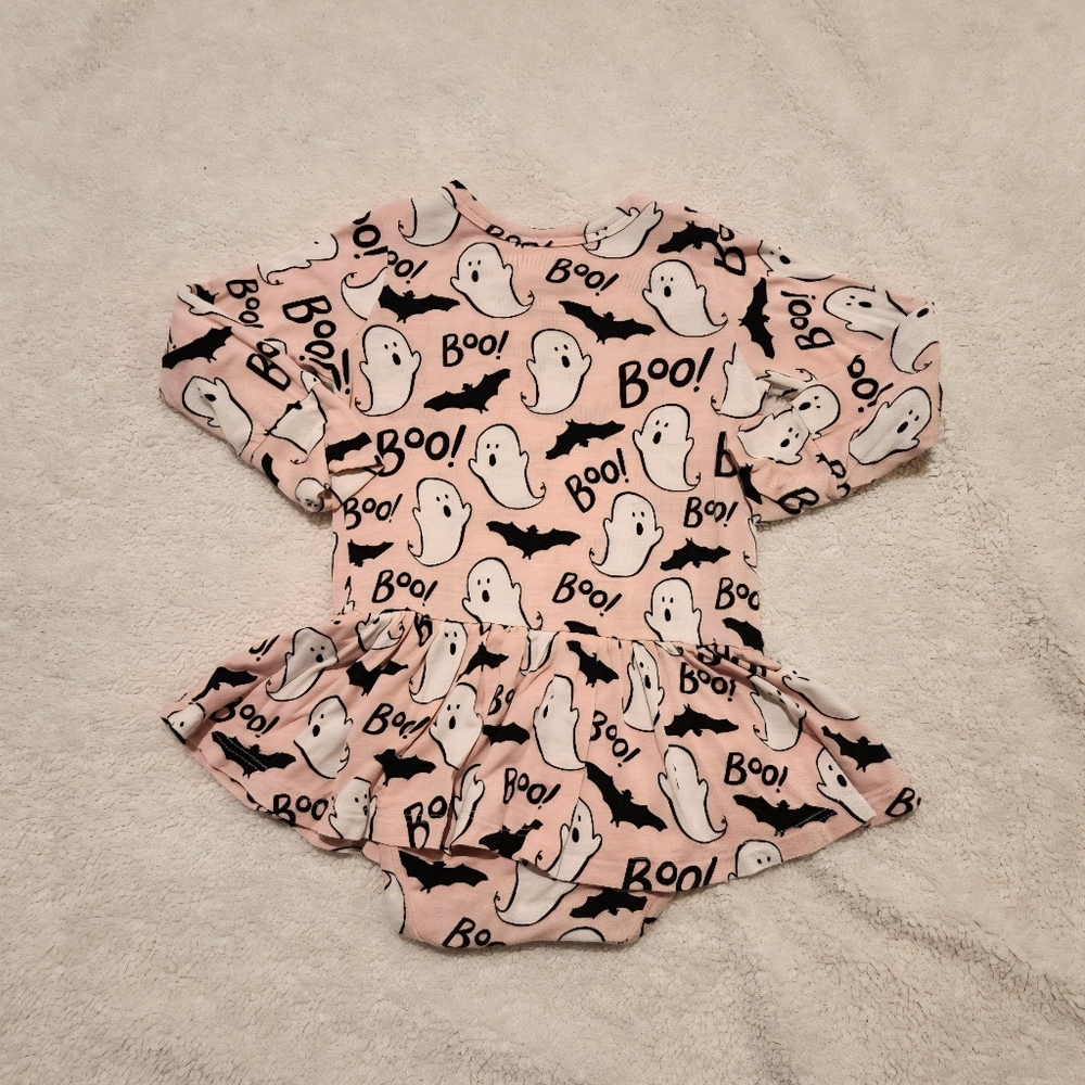 Gigi & Max Halloween Twirl Bodysuit Dress 12mo
